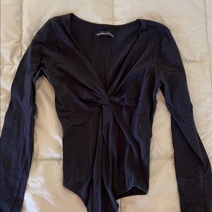 Abercrombie & Fitch Black Twist Bodysuit